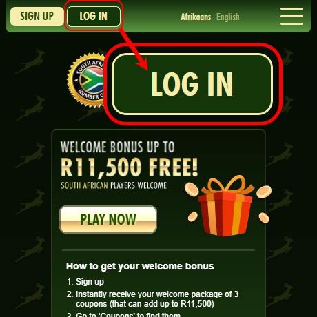 springbok casino log in.